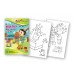 QuackDuck Kiddo Books Malbuch Fun With Toys - Dot to Dot 1-35 - Spaß mit Spielsachen - Von Punkt zu Punkt 1-35 - Malblock für Kinder ab 5 Jahre 4003